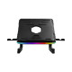 Enermax ELS001 podesivi i sklopivi RGB stalak za prijenosnike do 17", crni