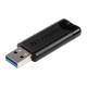 Verbatim PinStripe 64GB USB3.2 Gen1, crni