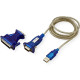 Roline VALUE pretvarač USB2.0 - Serial RS232, DB9/DB25, 1.8m