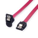 Roline SATA 6.0Gbit/s kabel, kutni, 0.5m