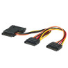 Roline interni Y-naponski kabel, SATA - 3×SATA, 0.3m