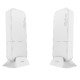 Mikrotik RBwAPG-60ad kit, Phase array 60° 60GHz antena, 802.11ad wireless, 716MHz CPU, 256MB RAM, 1×Gigabit LAN, RouterO