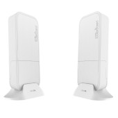Mikrotik RBwAPG-60ad kit, Phase array 60° 60GHz antena, 802.11ad wireless, 716MHz CPU, 256MB RAM, 1×Gigabit LAN, RouterO