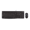 Logitech MK120 tipkovnica+miš, USB, crna (920-002549)