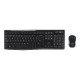 Logitech MK270 bežična tipkovnica+miš, USB, crna (920-004532)