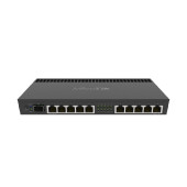 Mikrotik RouterBOARD 4011iGS+RM, A15 CPU (4-cores), 1GB RAM, 10×GLAN, 1xSFP+, RouterOS L5, desktop kućište, rackmount, P