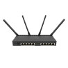 Mikrotik RouterBOARD 4011iGS+5HacQ2HnD, Cortex A15 CPU (4-cores), 1GB RAM, 10×GLAN, 1×SFP+, 2.4Ghz/5Ghz 802.11b/g/n/ac, 
