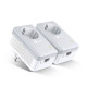 TP-Link AV600 Powerline mrežni adapter, 600Mbps, 1× mrežni ulaz, dodatna strujna utičnica, HomePlug AV (duplo pakiranje)