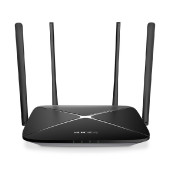 Mercusys AC1200 bežični usmjerivač (Dual-Band Gigabit Router) 300Mbps/867Mbps (2.4GHz/5GHz), 802.11ac/b/g/n, 1×G-WAN, 4×