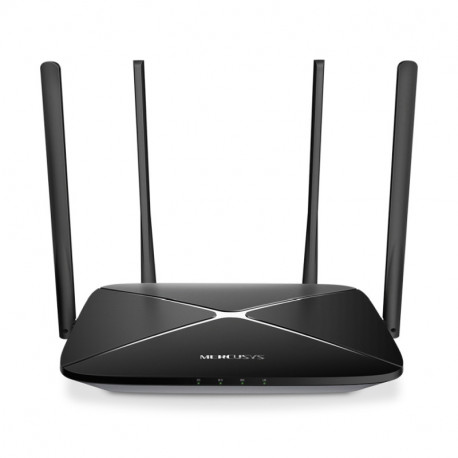 Mercusys AC1200 bežični usmjerivač (Dual-Band Gigabit Router) 300Mbps/867Mbps (2.4GHz/5GHz), 802.11ac/b/g/n, 1×G-WAN, 4×