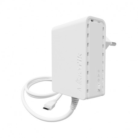 Mikrotik PL7400, PWR-LINE napajanje, microUSB konektor, Type C plug