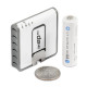 Mikrotik RBmAPL-2nD, mAP lite, 650Mhz CPU, 64MB RAM, 1×LAN, built-in Dual Chain 2.4Ghz 802.11bgn sa integriranim antenam