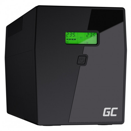 Green Cell UPS (UPS04) Micropower 1500VA/900W, Line Interactive AVR, LCD