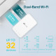 TP-Link AC1200 bežični pojačivač dometa (Mesh Range Extender), Dual Band 300Mbps/867Mbps (2.4GHz/5GHz), 802.11ac/a/b/g/n