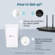 TP-Link AC1200 bežični pojačivač dometa (Mesh Range Extender), Dual Band 300Mbps/867Mbps (2.4GHz/5GHz), 802.11ac/a/b/g/n