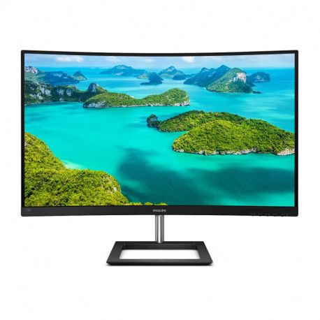Philips 32" 328E1CA/00 4K UHD (3840×2160) zakrivljeni VA, 60 Hz, 16:9, 4ms, 250cd/m2, 2500:1,  2×HDMI/DP, zvučnici, crni