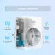 TP-Link Tapo Smart WiFi plug  2.4GHz, 802.11b/g/n, BT4.2, Tapo app, Wi-Fi kontrola, Timer/Schedule postavke, Glasovna ko
