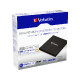 Verbatim Blu-Ray Slimline Ultra HD 4K vanjski snimač, M-Disc kompatibilan, USB3.2 (USB-C), crni