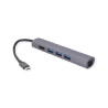 Roline VALUE USB-C docking station, 4K HDMI, 3×USB 3.2 Gen 1, G-LAN