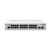 Mikrotik Cloud Router Switch CRS326-24G-2S+IN, 800 MHz CPU, 512MB RAM, 24xG-LAN, 2xSFP+ cage, RouterOS L5 or SwitchOS (dual b