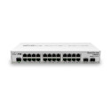 Mikrotik Cloud Router Switch CRS326-24G-2S+IN, 800 MHz CPU, 512MB RAM, 24xG-LAN, 2xSFP+ cage, RouterOS L5 or SwitchOS (dual b