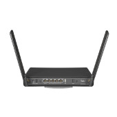 Mikrotik RBD53iG-5HacD2HnD, hAP ac3, 716MHz CPU, 256MB RAM, 5×GLAN, 2.4Ghz/5GHz 802.11b/g/n/ac, 2×vanjska antena, USB, tower/