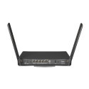 Mikrotik RBD53iG-5HacD2HnD, hAP ac3, 716MHz CPU, 256MB RAM, 5×GLAN, 2.4Ghz/5GHz 802.11b/g/n/ac, 2×vanjska antena, USB, t