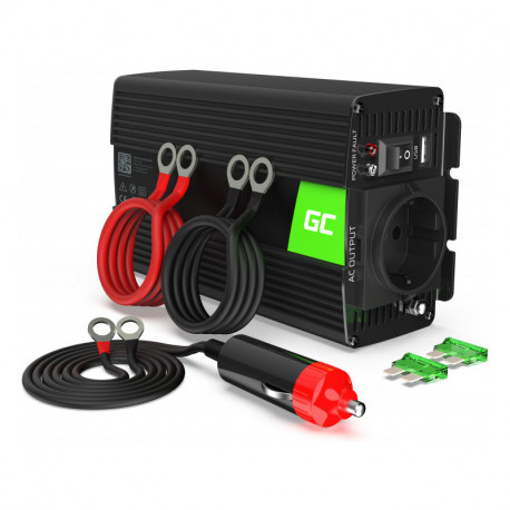 Green Cell strujni inverter 12V na 230V, 500W/1000W (INV03DE)