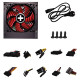 Xilence 750W Gaming, ATX 2.52 80+ BRONZE, aktivan PFC, 2×PCIe, 6×SATA, 20+4-pina, 120mm ventilator, crno