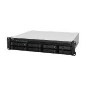 Synology RS1221RP+ RackStation 8-bay NAS server, 4GB DDR4, Hot-Swap 2.5"/3.5" HDD, 4xG-LAN, USB3.2 Gen1×2, eSATA×1, Redundant