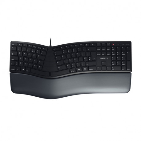 Cherry KC 4500 ergonomska tipkovnica, USB, crna