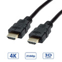 Roline HDMI kabel sa mrežom, HDMI M - HDMI M, TPE, fleksibilan, 5.0m