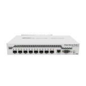 Mikrotik Cloud Router Switch CRS309-1G-8S+IN, Dual core 800MHz CPU, 512MB RAM, 1×GLAN, 8×SFP+ cages, RouterOS, L5 or Swi