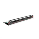 Roline Cat.6/ClassE 19" Patch Panel 24-porta UTP, crni