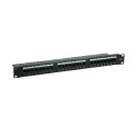Roline VALUE Cat.6/Class E 19" Patch Panel 24-porta UTP, crni