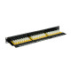 Roline VALUE Cat.6/Class E 19" Patch Panel 24-porta UTP, crni