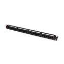 Roline Cat.5e/Class D 19" Patch Panel 24-porta UTP, crni