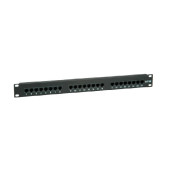 Roline VALUE Cat.5e/Class D 19" Patch Panel 24-porta UTP, crni