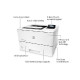 HP LaserJet Pro M501dn pisač, A4, 43 str/min., 1200dpi, duplex, 256MB, USB/G-LAN