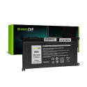 Green Cell (DE150) 3400 mAh,11.4V baterija za Dell Inspiron 13 5368 5378 5379 14 5482 15 5565 5567 5568 5570 5578 5579 7