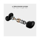 1MORE ColorBuds 2 TWS In-Ear bežične slušalice s mikrofonom, BT5.2, ANC, cVc 8.0, aptX, IPX5, Sound ID App, 24h, zlatne