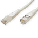 Roline S/FTP (PiMF) Cat.6 mrežni kabel oklopljeni, 1.0m, sivi