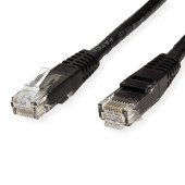 Roline VALUE UTP mrežni kabel Cat.6, 3.0m, crni