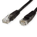 Roline VALUE UTP mrežni kabel Cat.6, 7.0m, crni