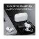 1MORE EVO BT5.2 bežične slušalice s mikrofonom, ANC, LDAC, aptX, IPX4, Sound ID App, 28h, crne