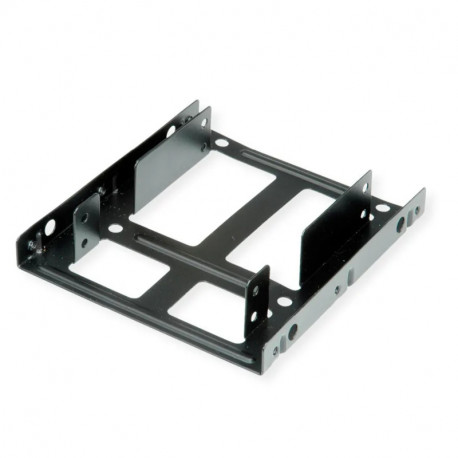 Roline HDD montažni adapter, 3.5" za 2×2.5" HDD/SSD, metalni