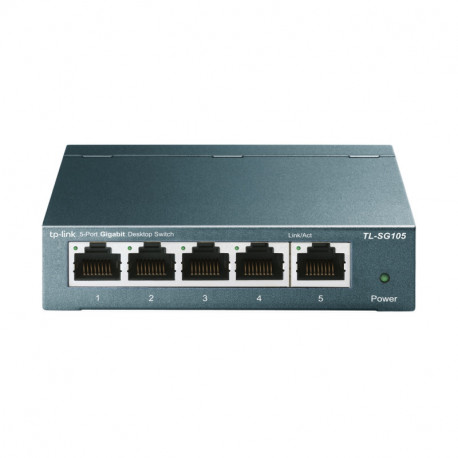 TP-Link 5-port Gigabit Desktop preklopnik (Switch), 5×10/100/1000M RJ45 ports, metalno kućište