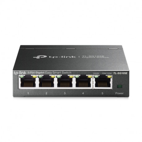 TP-Link 5-port Gigabit Easy Smart preklopnik (Switch), 5×10/100/1000M RJ45 ports, metalno kućište