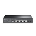 TP-Link Omada JetStream 8-port Gigabit L2 upravljiv preklopnik (Switch), 8×10/100/1000M RJ45 ports, 2×Gigabit SFP, 1U 13
