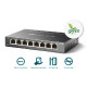 TP-Link 8-port Gigabit Easy Smart preklopnik (Switch), 8×10/100/1000M RJ45 ports, metalno kućište